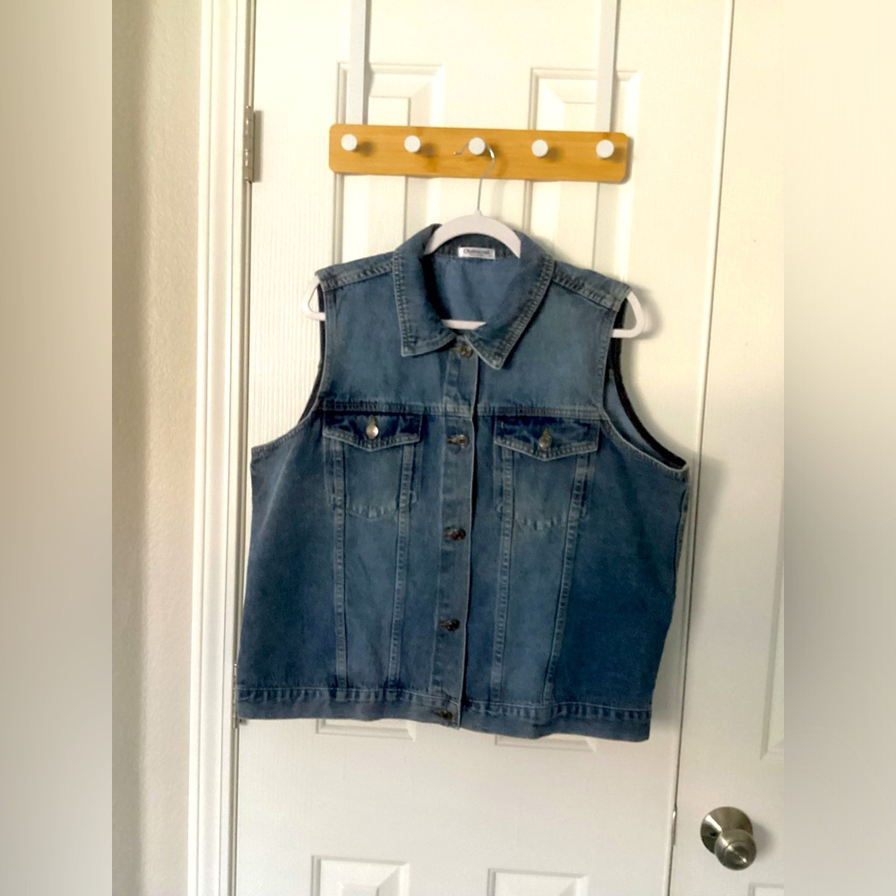 Denim vest